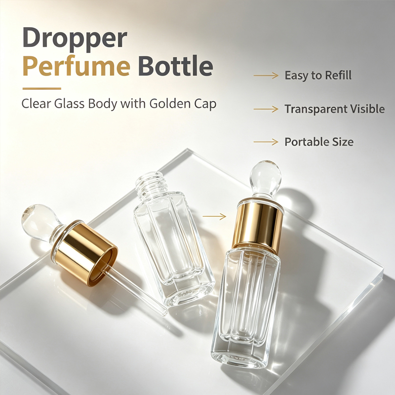 Juice Bottle Dropper - Флакон-капельница из стекла 12 мл для