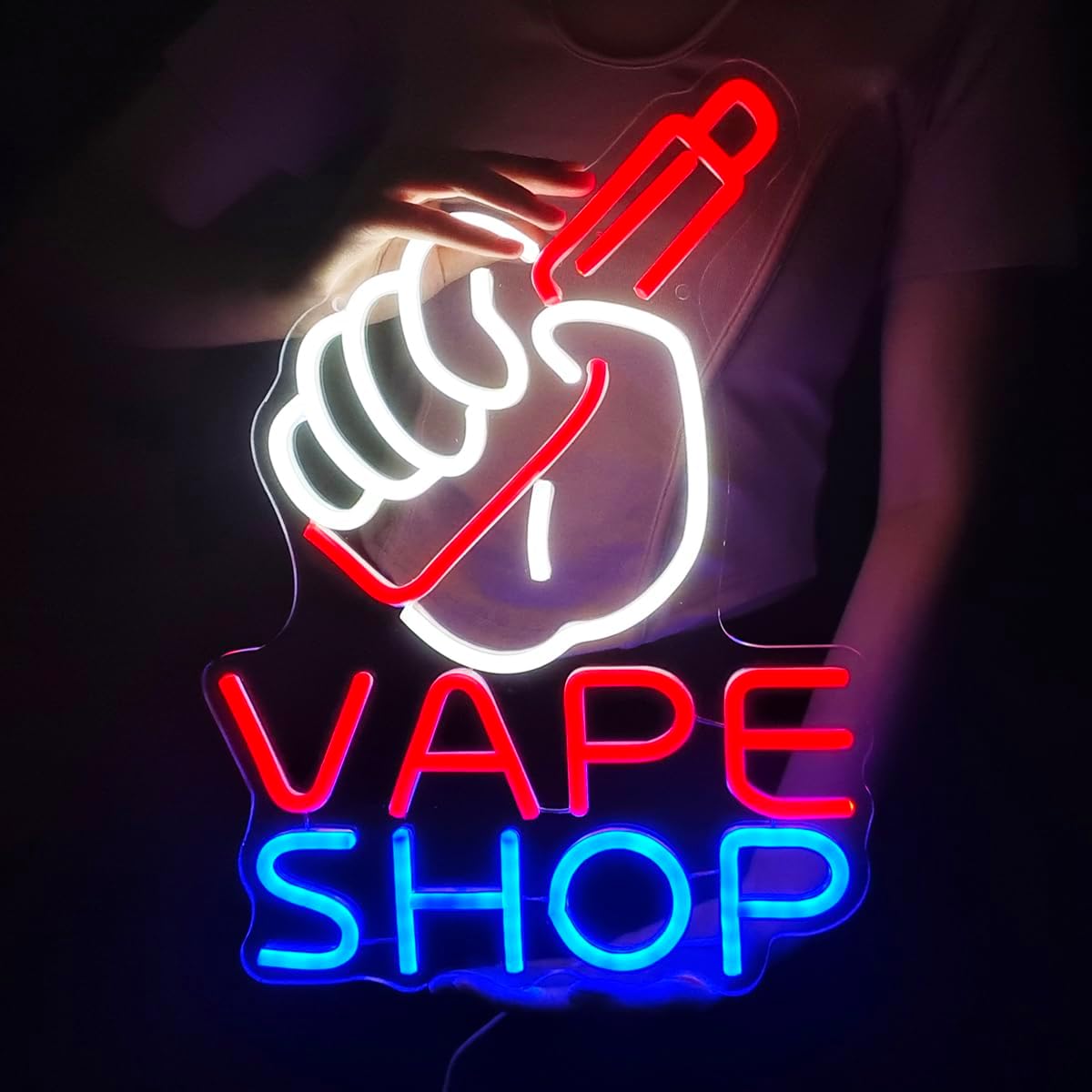 Vape Decoration - Неоновая вывеска для магазина электронных сигарет