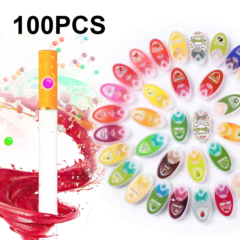 100 шт. капсул с ментоловым вк – обзор и цена Smoking & Vaping Accessories