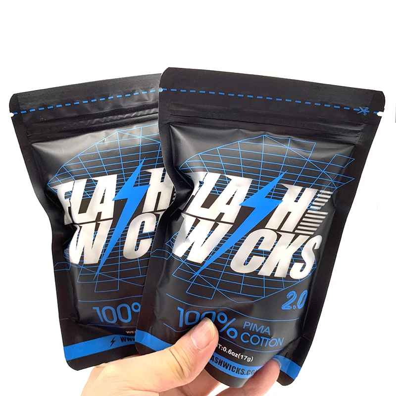 Vmiss Flash Wicks PIMA органич – обзор и цена Cotton Wick Organic
